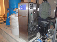 污水專用臭氧發生器應用現場